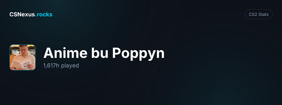 CS2 stats for Anime bu Poppyn