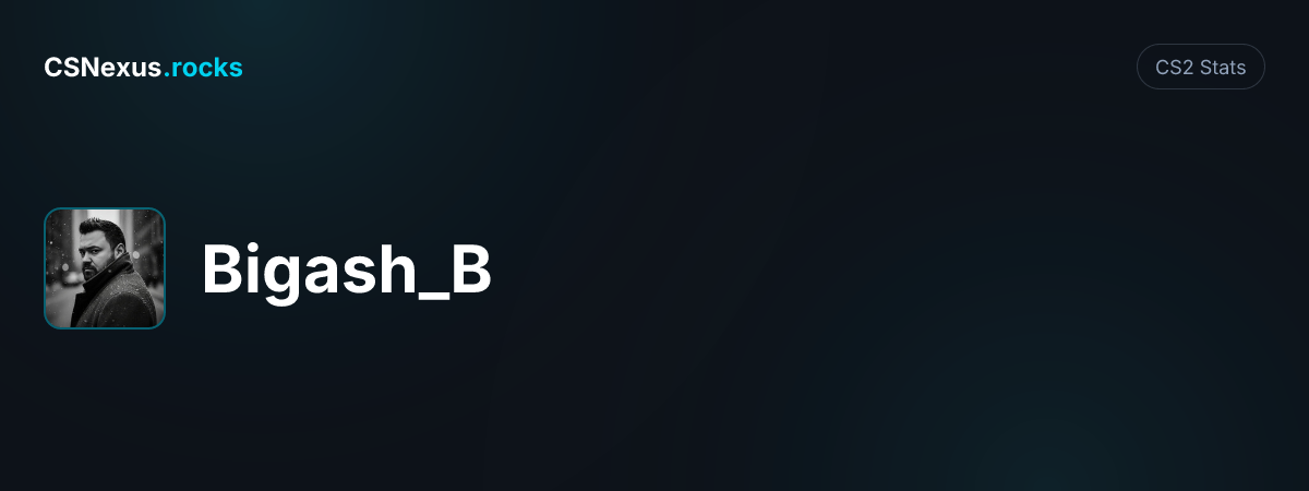 CS2 stats for Bigash_B