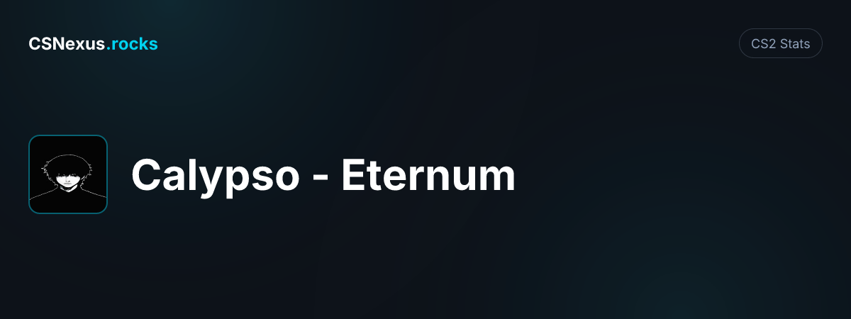 CS2 stats card for Calypso - Eternum