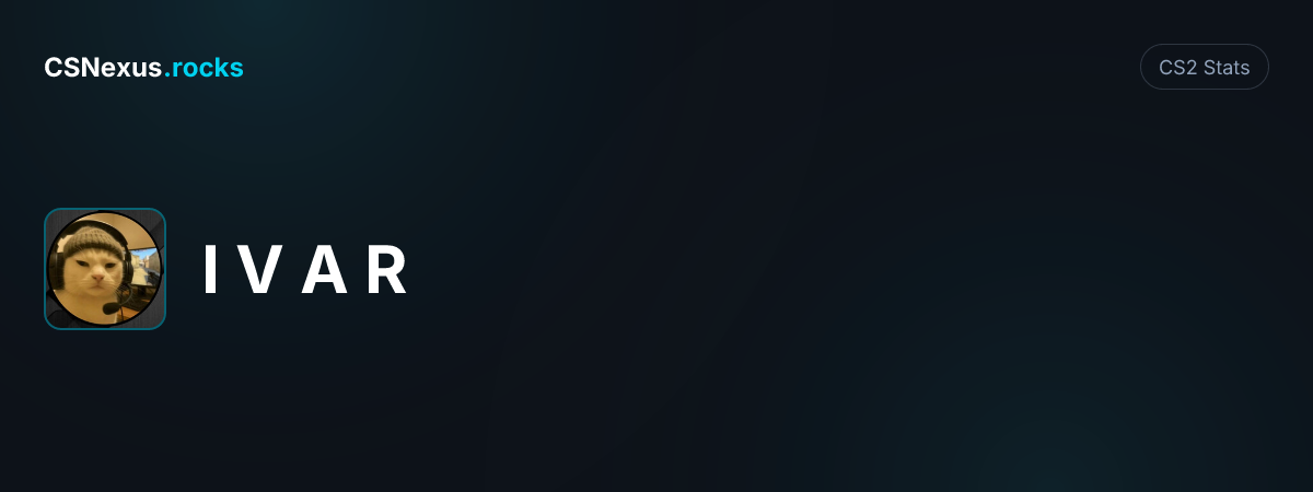 CS2 stats for I V A R
