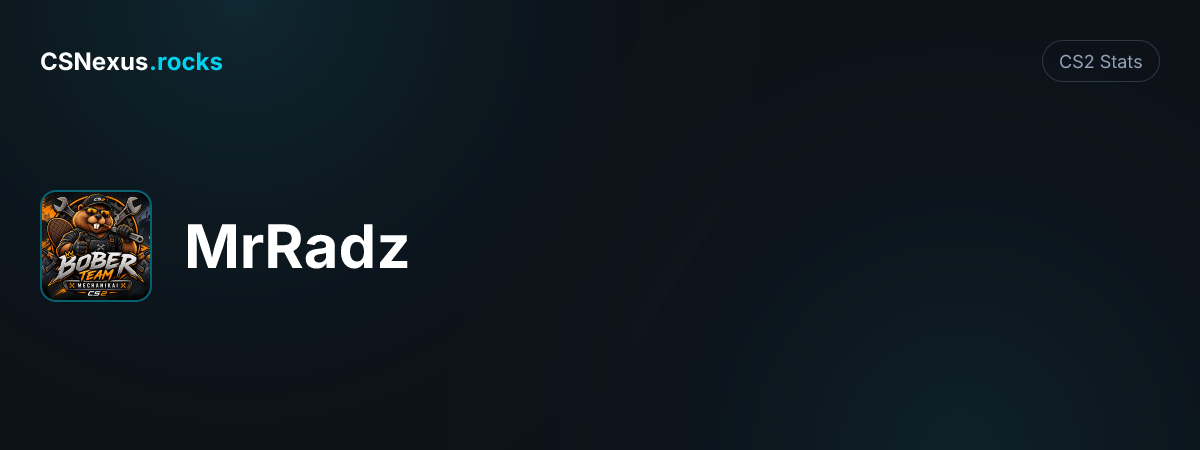 CS2 stats for MrRadz