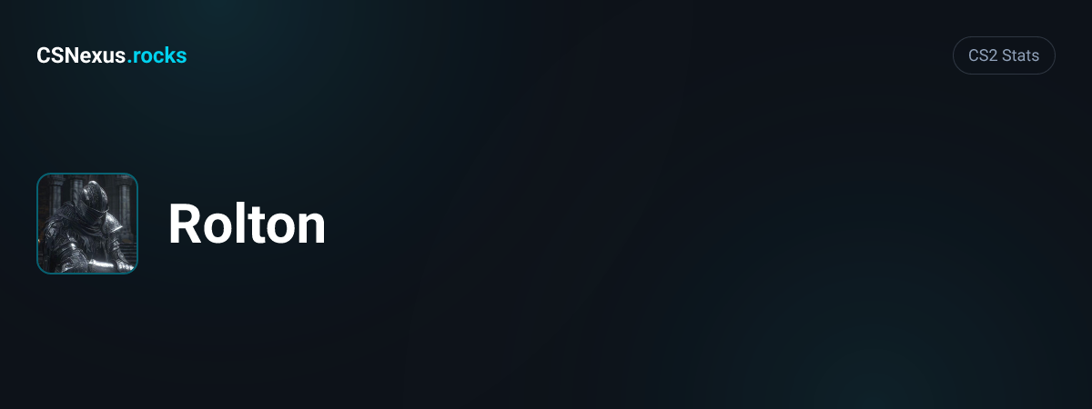 CS2 stats for Rolton