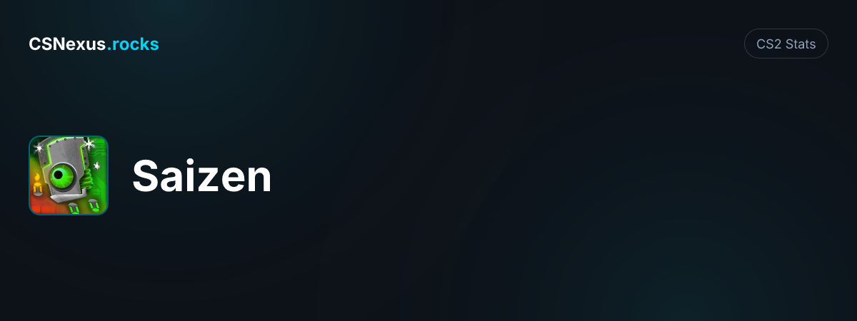 CS2 stats for Saizen