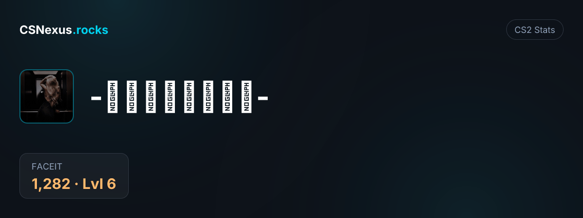 CS2 stats card for -𝘈𝘭𝘪𝘢𝘴𝘬𝘬𝘈-