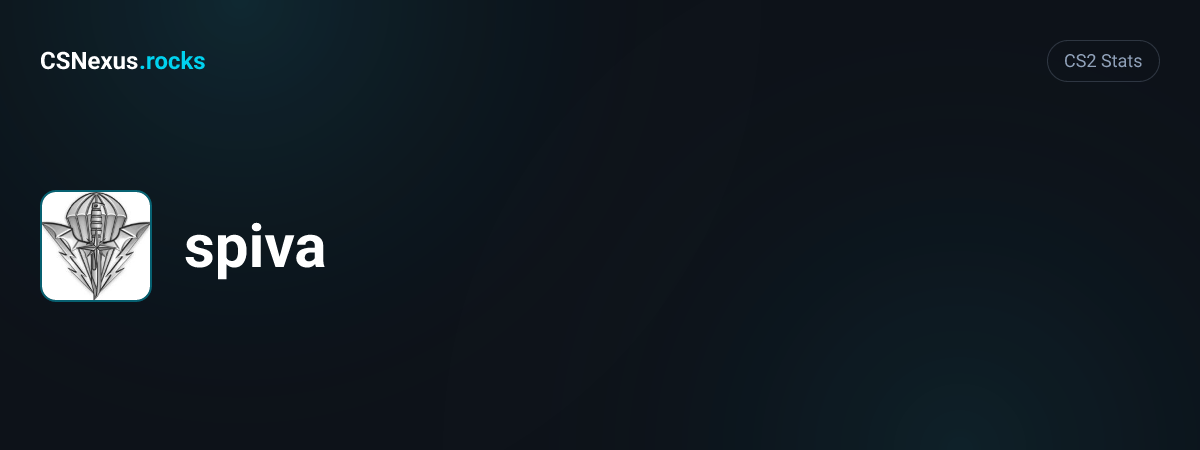 CS2 stats for spiva