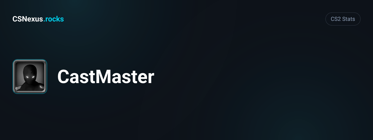 CS2 stats for CastMaster