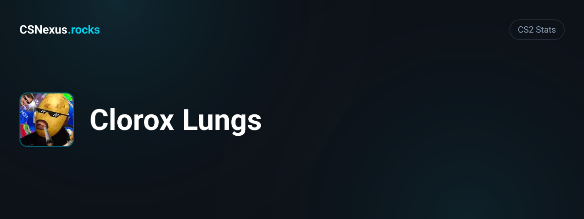 CS2 stats for Clorox Lungs