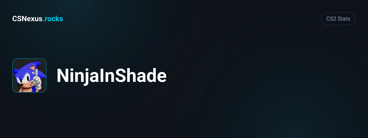 CS2 stats for NinjaInShade