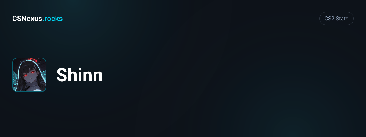 CS2 stats for Shinn