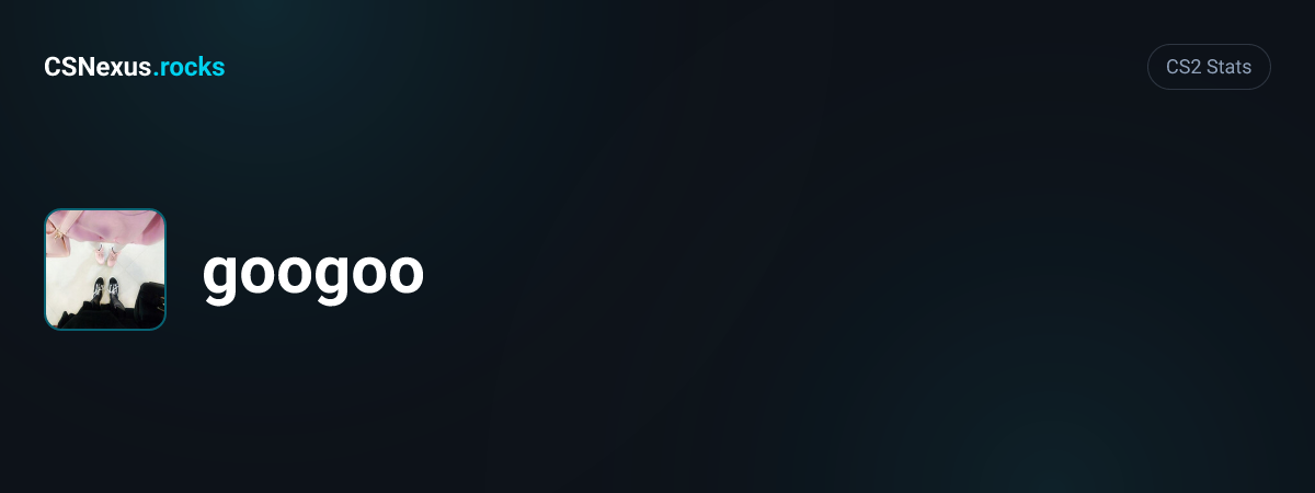 CS2 stats for googoo