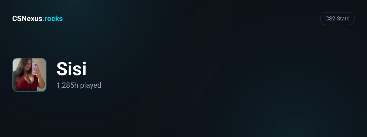 CS2 stats for Sisi