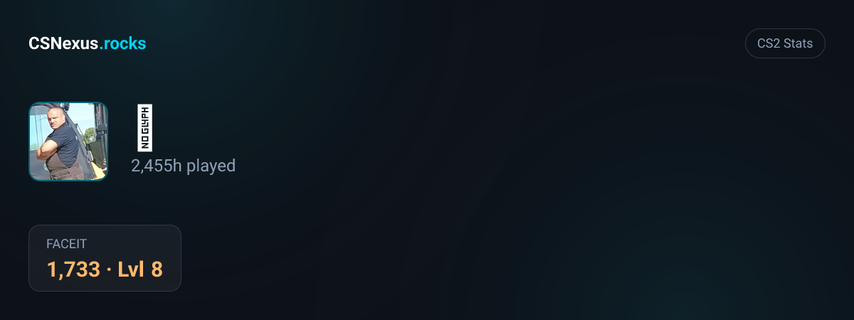 CS2 stats for ๋