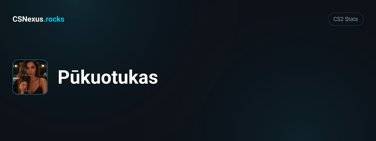 CS2 stats for Pūkuotukas