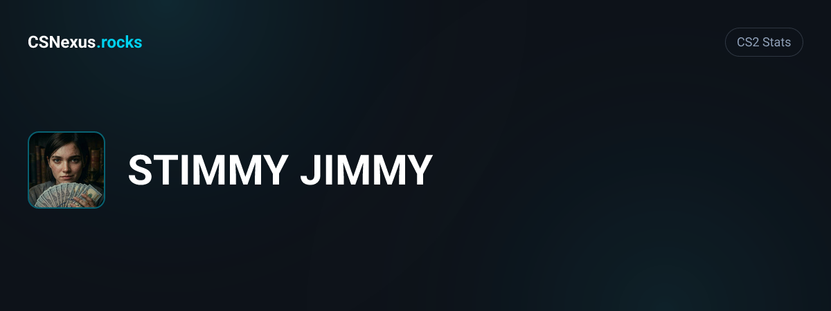 CS2 stats for STIMMY JIMMY