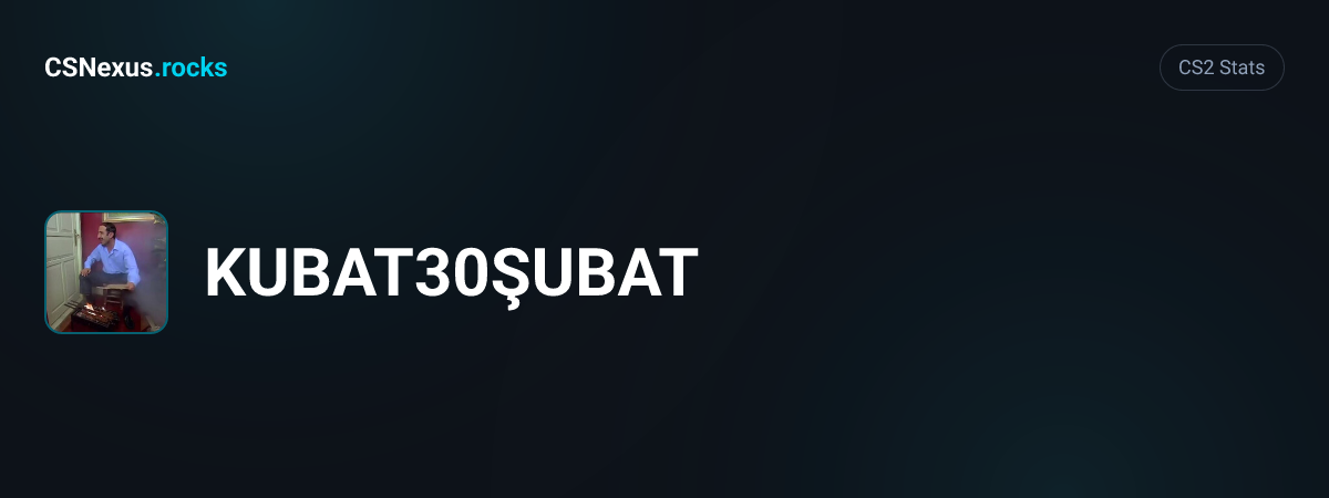 CS2 stats for KUBAT30ŞUBAT