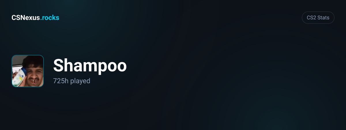 CS2 stats for Shampoo