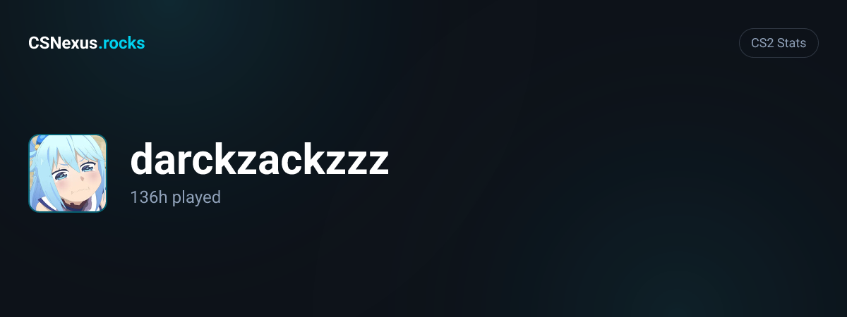 CS2 stats for darckzackzzz